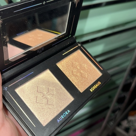 Highlighter Palette lovecraft beauty NEW aurora & borealis glow up 2 shades - Picture 3 of 3